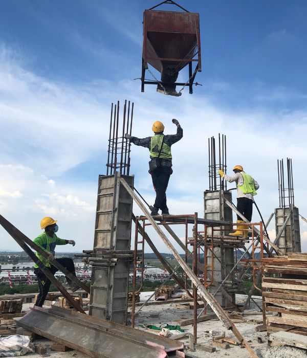 Construction work and project coordination